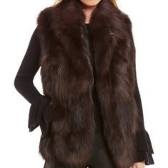 Coats | Antonio Melani Fox Fur Vest 